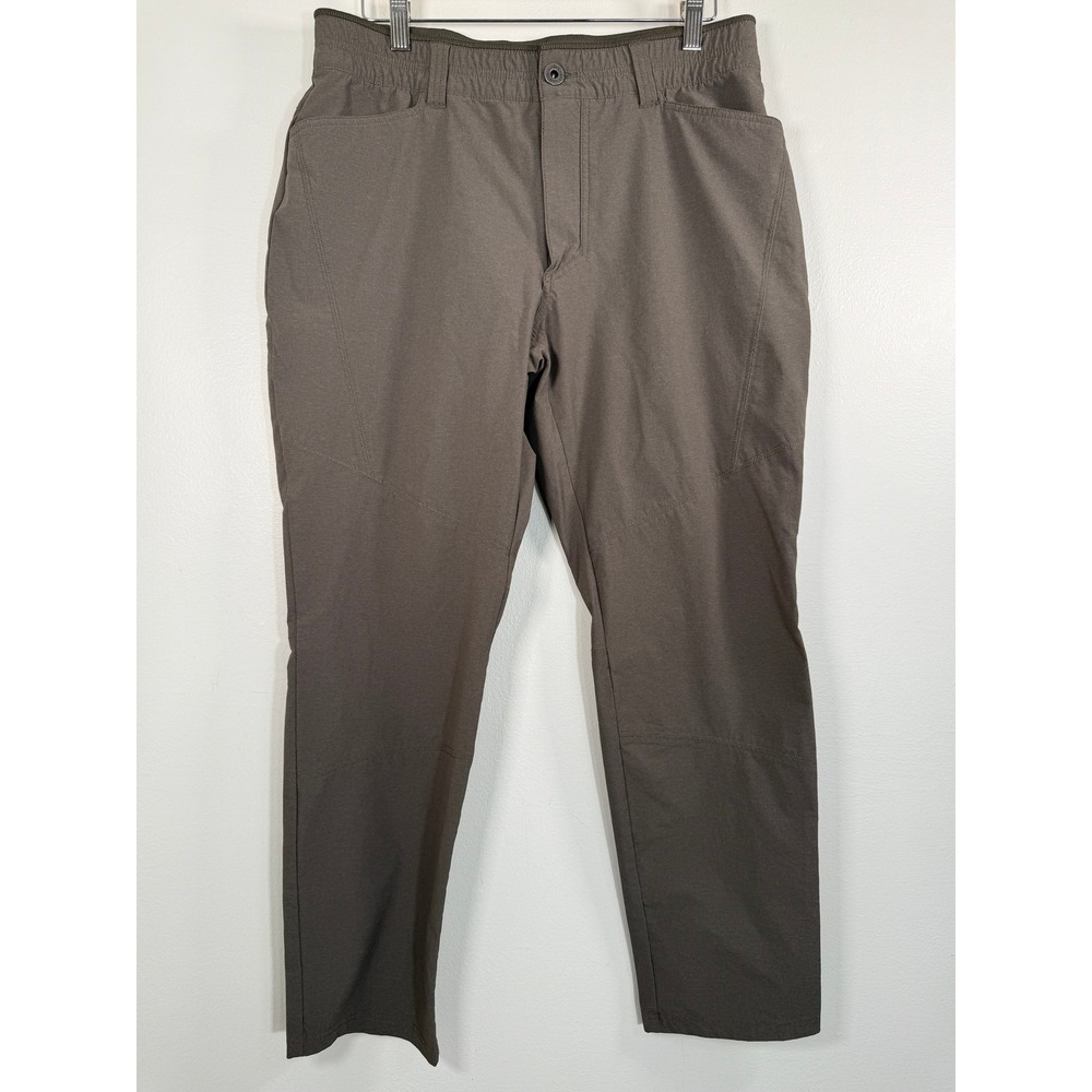 KUHL Pants Mens Fits 32x 28 Deceptr Dark Gray Tapered Gorpcore Hiking Tuff EUC